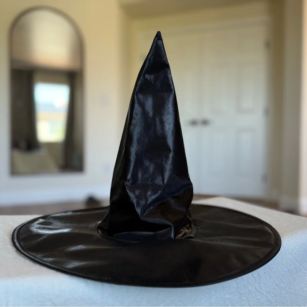 Black Witch Hat for Halloween Parties
